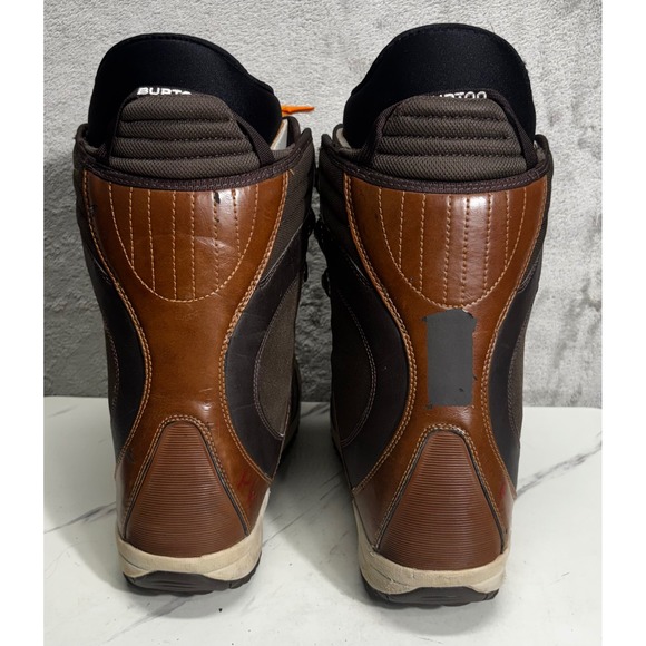 Burton Freestyle Snowboard Boots Men Size 10 Brown Black Fair Peeling Laces main image 8